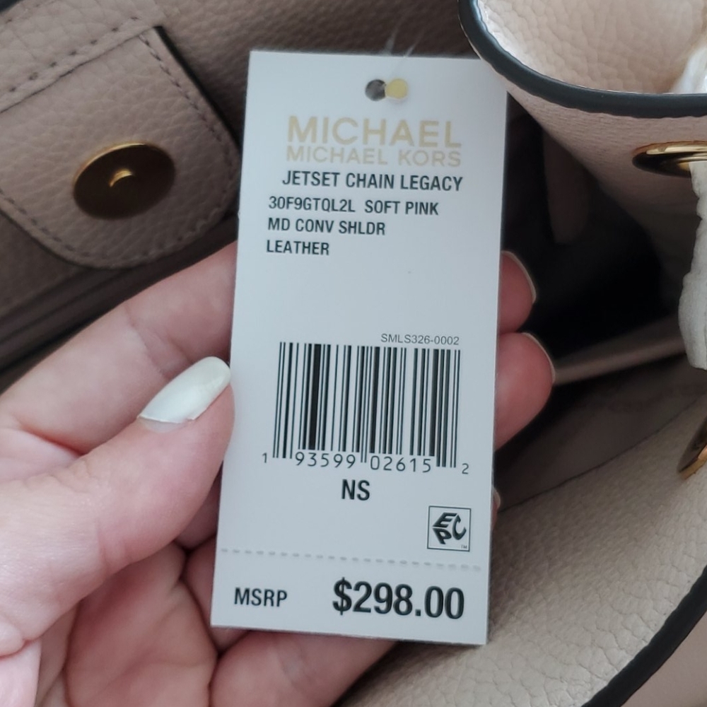 NWT Michael Kors Jet Set Chain Legacy Medium - Picture 7 of 13